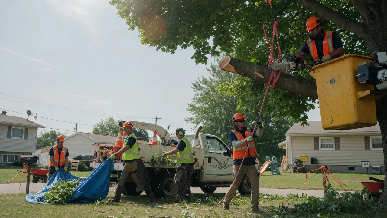 Large Tree Relocation in Hartshorn, MO